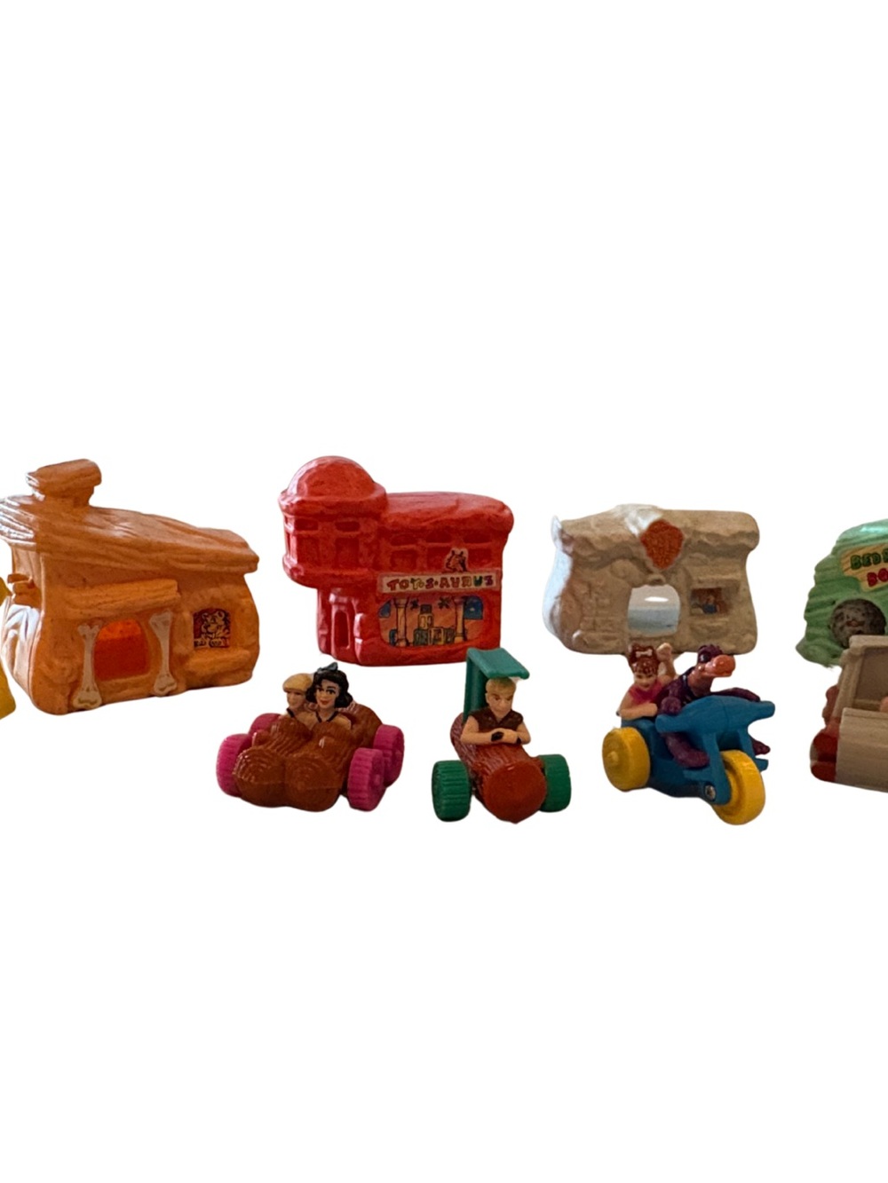 Vintage Fintstones play set